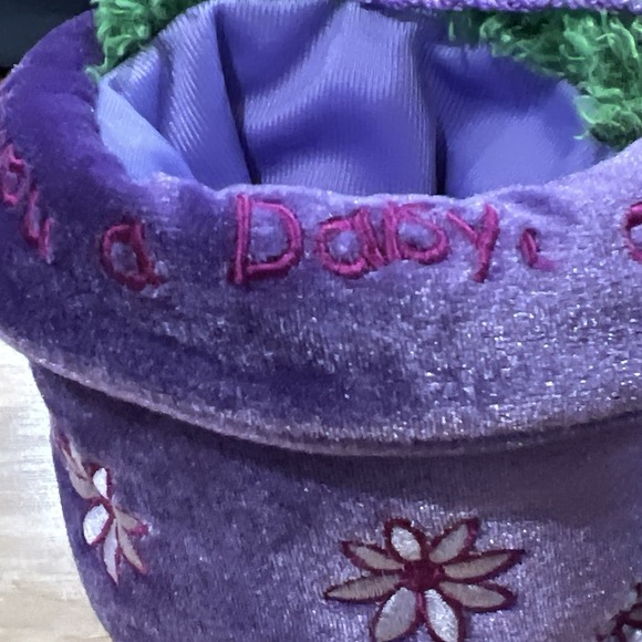 Eeyore In Flower Pot Disney Store Plush Daisy Stuffed Toy - Picture 12 of 14